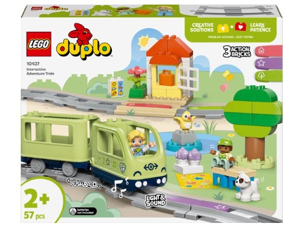 LEGO DUPLO Town 10427 Interaktiivinen seikkailujuna